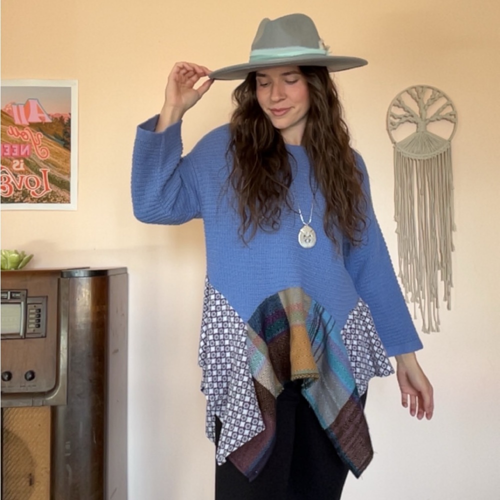 Upcycled Boho Sweater